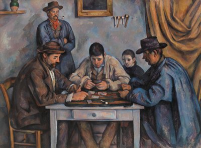 The Card Players, 1890-92 by Paul Cézanne